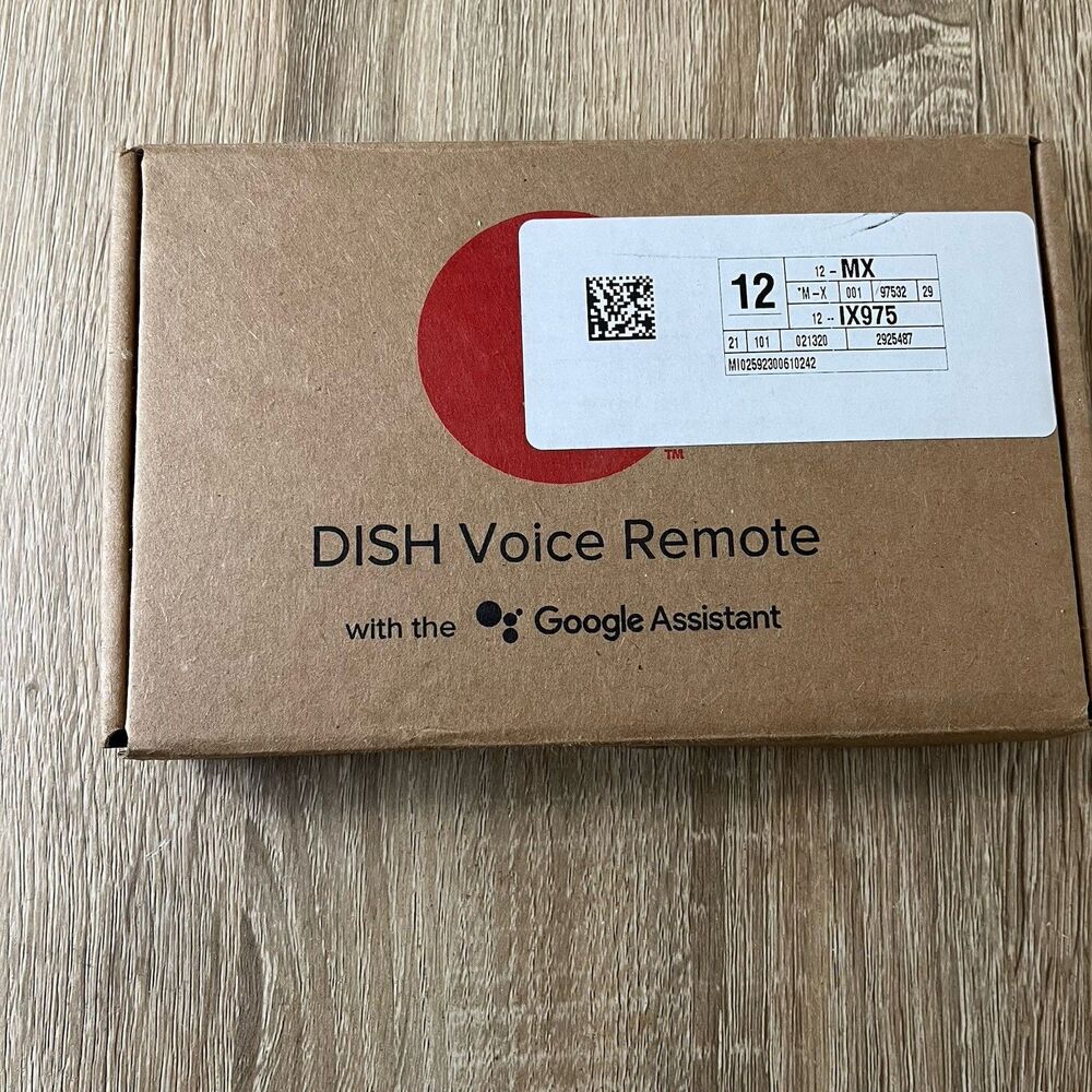 NEW Dish 54.1 VOICE Remote Control for The Hopper w/Google Assistant